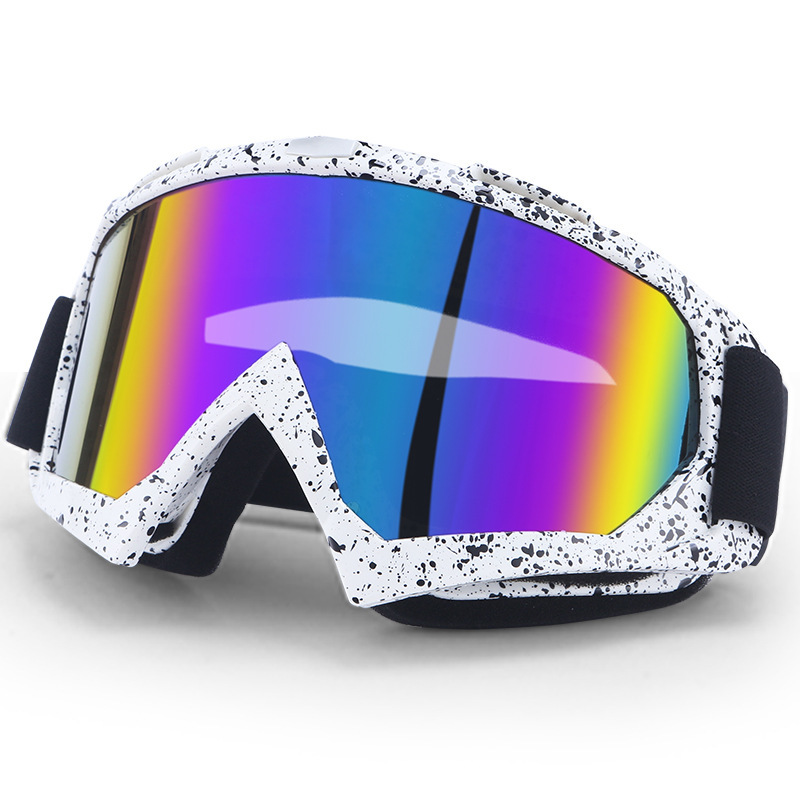 Ski Goggles with Anti-Collision & Anti-Glare Lenses – UV Protection for Winter Sports & Cycling