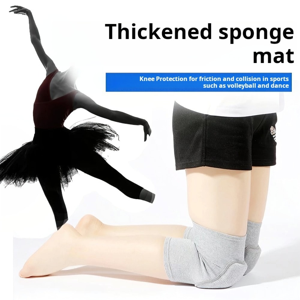 Breathable Sports Knee Pad for Yoga, Dance & Fitness – Anti-Slip Compression Brace