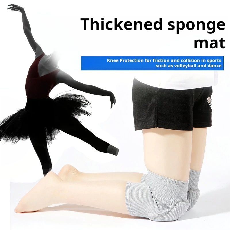 Breathable Sports Knee Pad for Yoga, Dance & Fitness – Anti-Slip Compression Brace