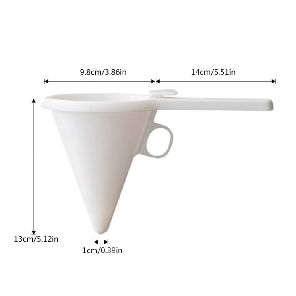 Adjustable Hand-held Baking Funnel - Liquid Dispenser for Cakes, Cupcakes & More