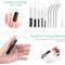Reusable Bottle Cleaning Brushes, Piece Set Eco-Friendly Straw Cleaning Brushes for Bottles