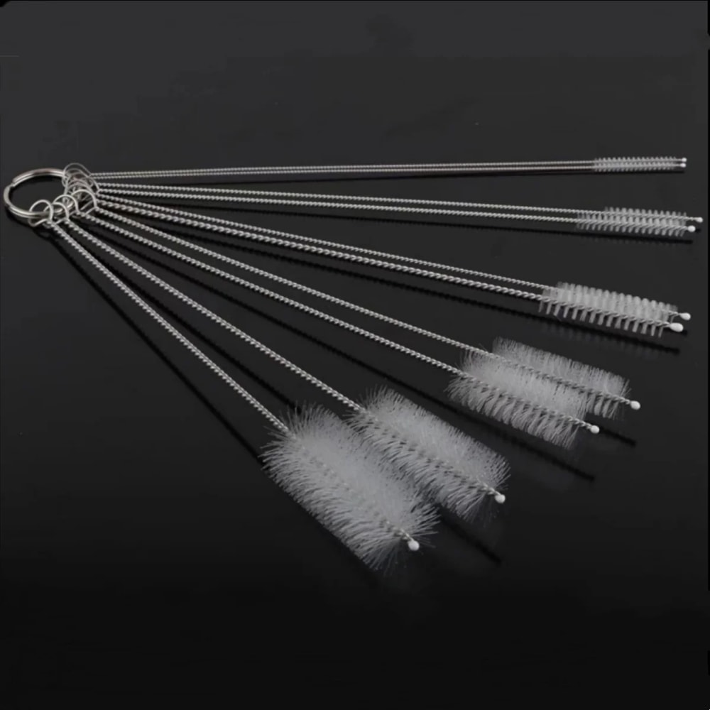 Reusable Bottle Cleaning Brushes, Piece Set Eco-Friendly Straw Cleaning Brushes for Bottles