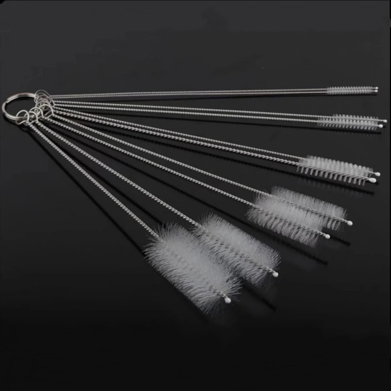 Reusable Bottle Cleaning Brushes, Piece Set Eco-Friendly Straw Cleaning Brushes for Bottles