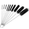 Reusable Bottle Cleaning Brushes, Piece Set Eco-Friendly Straw Cleaning Brushes for Bottles