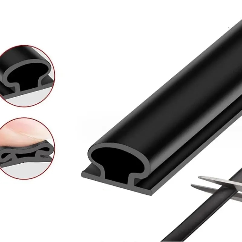 Self-Adhesive Weatherproof Security Door & Window Sealing Strip – Anti-Collision, Sound Insulation, TPE