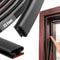 Self-Adhesive Weatherproof Security Door & Window Sealing Strip – Anti-Collision, Sound Insulation, TPE