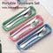 Stainless Steel Cutlery Set Knife Fork Spoon Mirror Polished Portable Comfortable Design For Ev