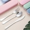 Stainless Steel Cutlery Set Knife Fork Spoon Mirror Polished Portable Comfortable Design For Ev