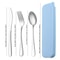 Stainless Steel Cutlery Set Knife Fork Spoon Mirror Polished Portable Comfortable Design For Ev