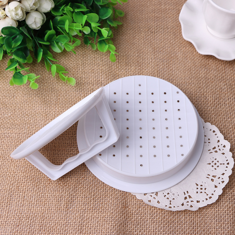 Plastic Burger Press Meat Press for Perfect Patties – Multi-Purpose Hamburger & Meatloaf Mould