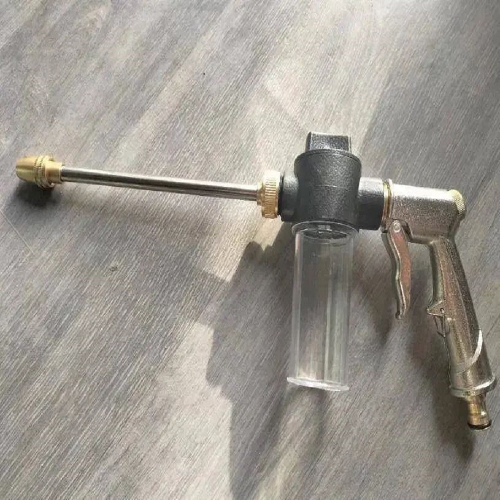 High Pressure Car Wash Foam Gun Adjustable Metal Garden Watering Sprinkler For Efficient Irrigation 5