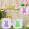 Baby Easter Bunny Basket Bag – Cute Canvas Toy Handbag for Kids, Festival & Party Tote Decoration