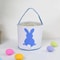 Baby Easter Bunny Basket Bag – Cute Canvas Toy Handbag for Kids, Festival & Party Tote Decoration