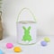 Baby Easter Bunny Basket Bag – Cute Canvas Toy Handbag for Kids, Festival & Party Tote Decoration