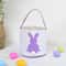 Baby Easter Bunny Basket Bag – Cute Canvas Toy Handbag for Kids, Festival & Party Tote Decoration