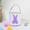 Baby Easter Bunny Basket Bag – Cute Canvas Toy Handbag for Kids, Festival & Party Tote Decoration
