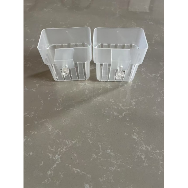 Hydroponic Planting Cup Wall Mounted Transparent Fish Tank Decoration