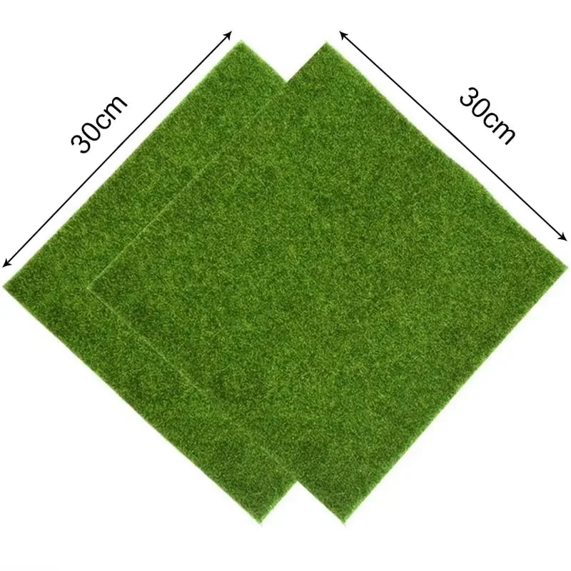 Artificial Grass Simulation Lawn - Faux Turf for Landscape, Small Court & Plant Decor