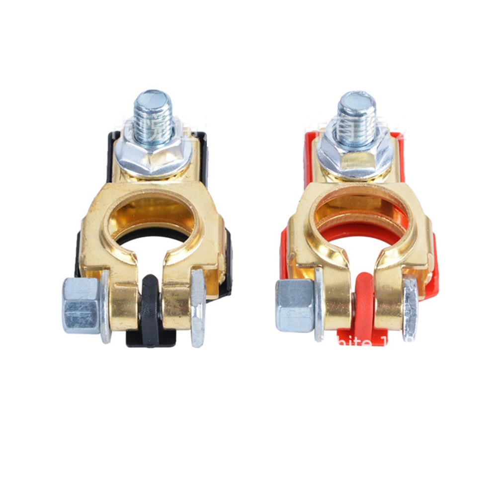 High-Quality PCS Auto Battery Terminal Clamp Set - Durable Cable Terminal Connectors for Top Post Batteries