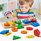 Geometric Building Blocks Set for Kids – Early Education Intelligence Development Toy