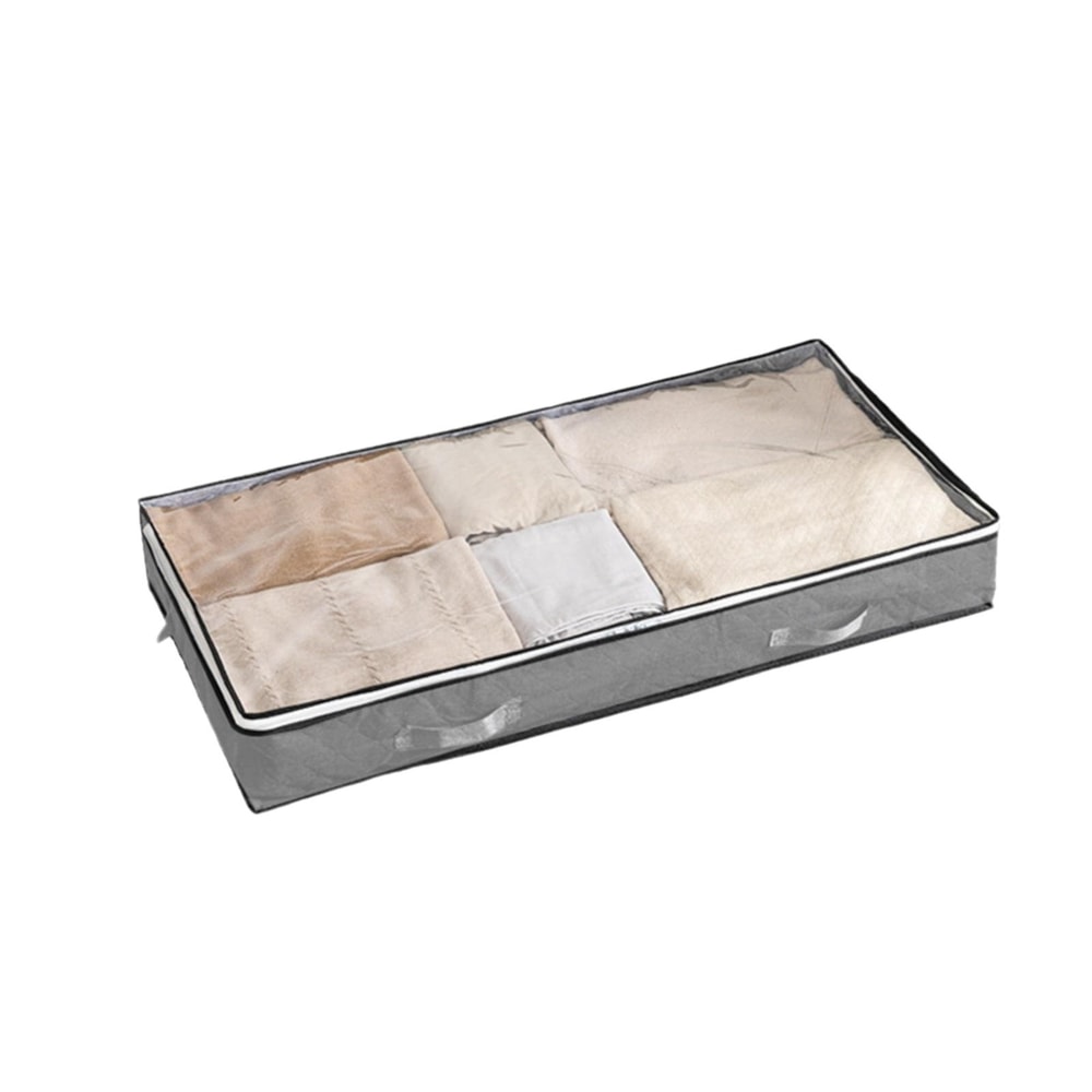 Thickened Under-Bed Storage Box for Clothes, Quilts & More Large, Durable, Transparent Acrylic