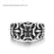 Punk Cross Ring for Men – Adjustable Gothic Design, Retro Street Fashion Jewelry