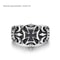 Punk Cross Ring for Men – Adjustable Gothic Design, Retro Street Fashion Jewelry