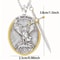 St. Michael The Archangel Catholic Patron Saint Pendant Necklace – Spiritual Protection & Faith