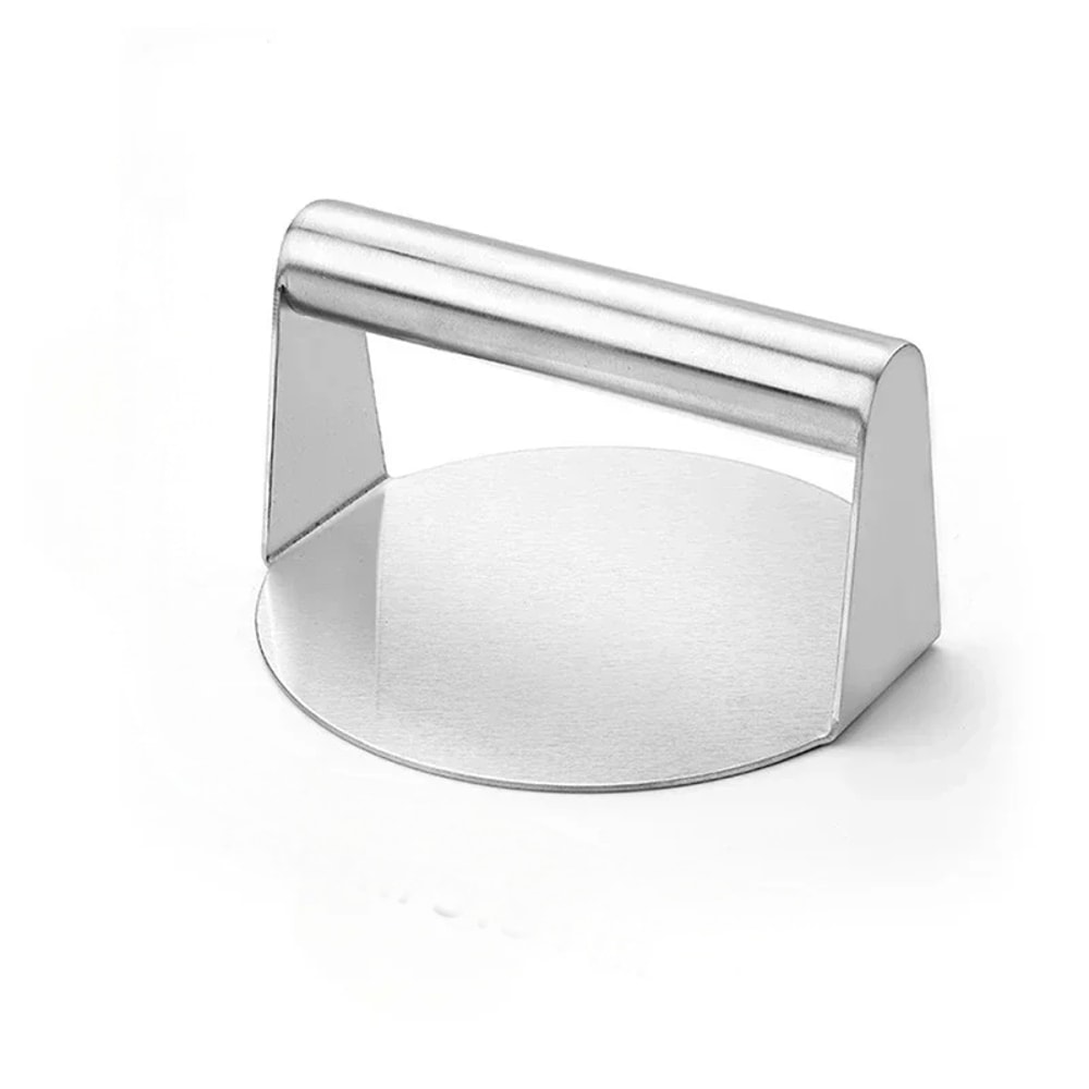 Stainless Steel Burger Press – Premium Hamburger Patty Mold for Perfect Deli Meats