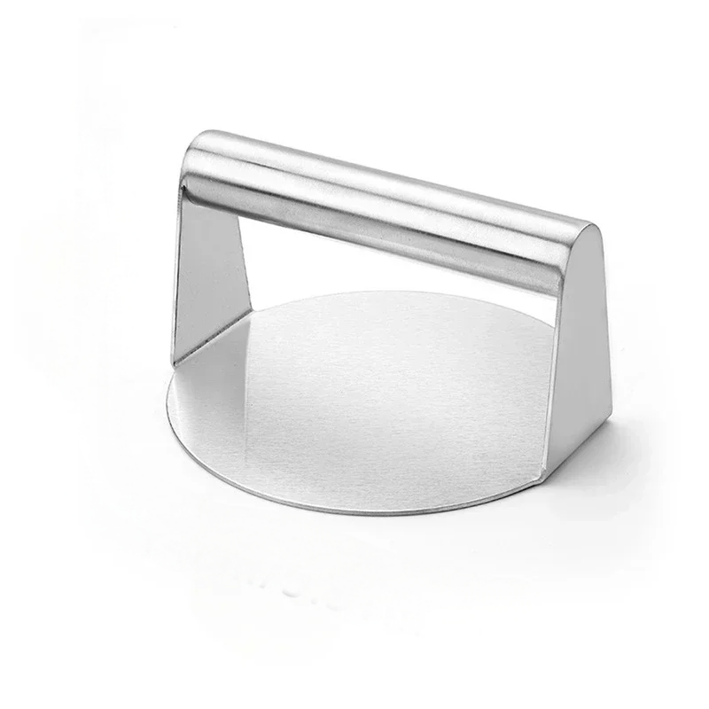 Stainless Steel Burger Press – Premium Hamburger Patty Mold for Perfect Deli Meats