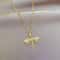 Personalized Dragonfly Pendant Necklace for Women – Elegant Alloy Collarbone Chain Gift Jewelry