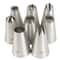 Set of Stainless Steel Piping Nozzles Cake Decorating Tips for Icing & Cream