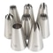 Set of Stainless Steel Piping Nozzles Cake Decorating Tips for Icing & Cream