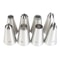 Set of Stainless Steel Piping Nozzles Cake Decorating Tips for Icing & Cream