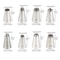 Set of Stainless Steel Piping Nozzles Cake Decorating Tips for Icing & Cream