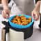 Silicone Air Fryer Baking Tray Mat HighTemperature Resistant Foldable Food Grade With Double Ear H 2