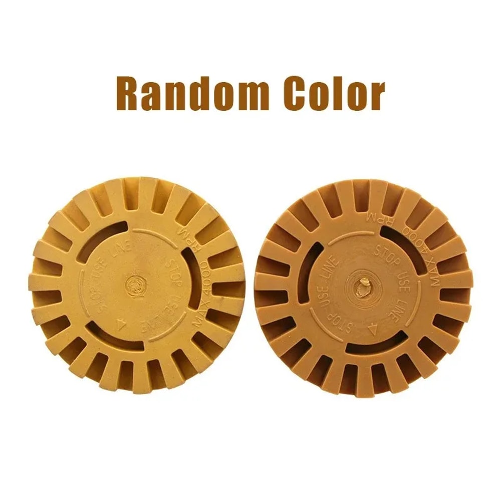 Car Eraser Wheel for Decal Removal & Paint Repair – Power Drill Adapter Rubber Tool for Quick Pinstripe Removal