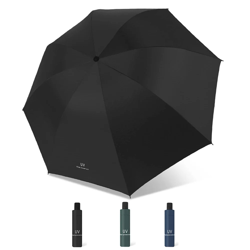Travel Portable Mini UV Protection Umbrella, Compact & Windproof