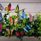 Colorful Butterfly Garden Stakes Acrylic Butterfly Decor