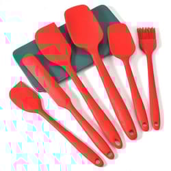 silicone kitchen spatula set – non-stick bakehouse tools for cooking, bbq, and baking