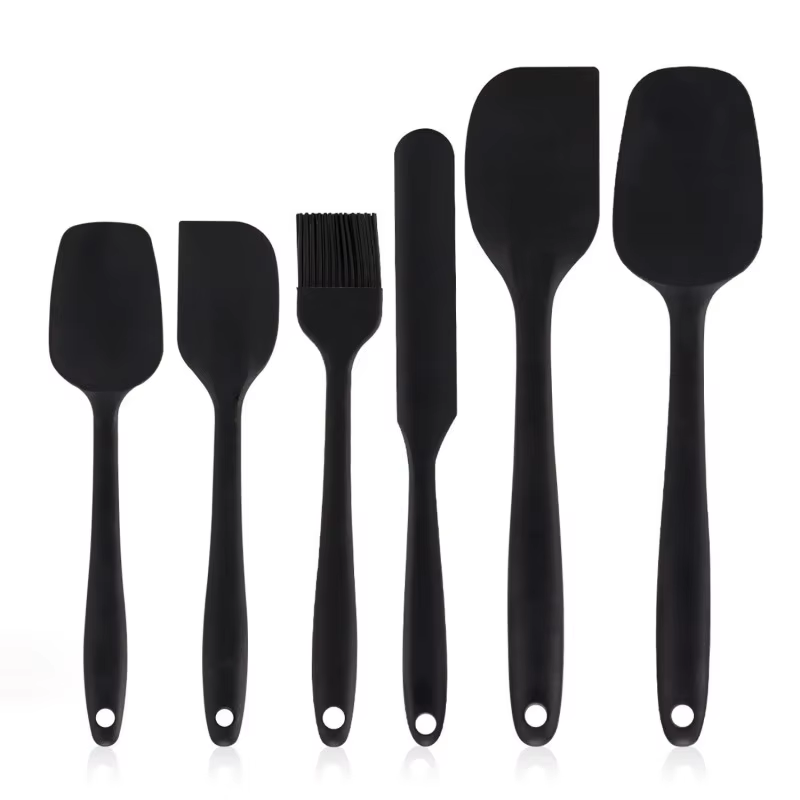 Silicone Kitchen Spatula Set – Non-Stick Bakehouse Tools for Cooking, BBQ, and Baking