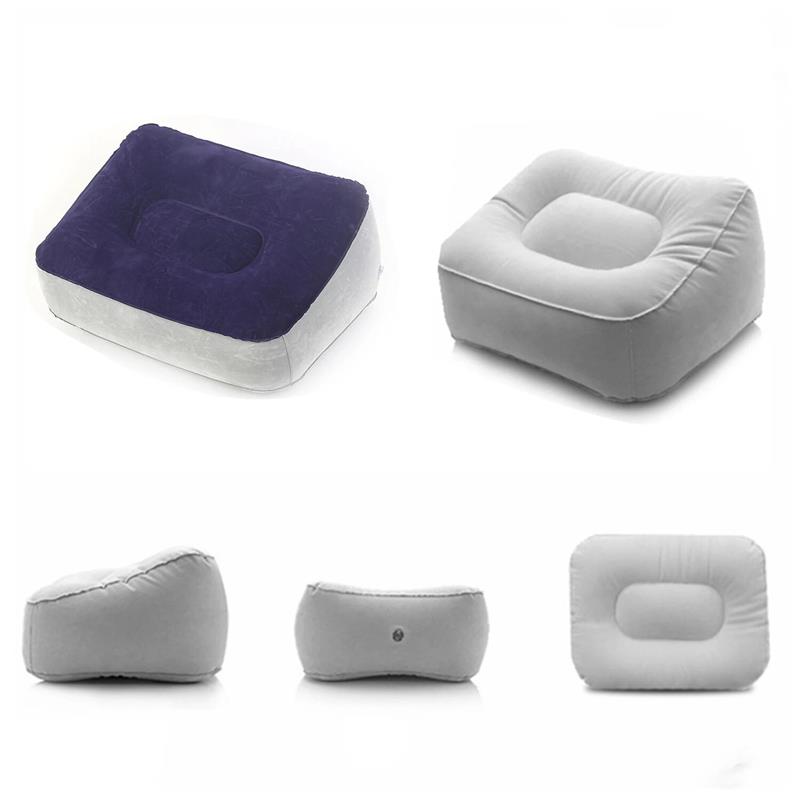 Inflatable Support Pillow for Body Positions & Footrest – Travel Love Cushion