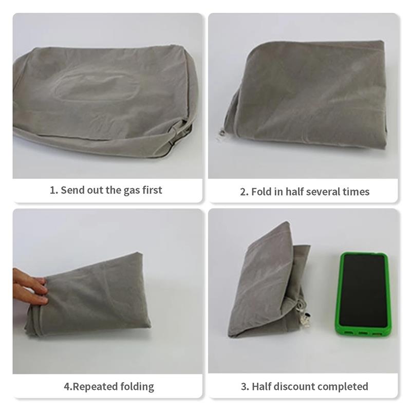 Inflatable Support Pillow for Body Positions & Footrest – Travel Love Cushion