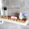 Natural Bamboo Soap Dish – Multi-functional Wooden Soap Holder for Sink, Shower & Bathroom