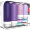 Silicone Travel Bottles Set, Leak-Proof Refillable Toiletry Containers for Shampoo, Shower, and Cosmetics
