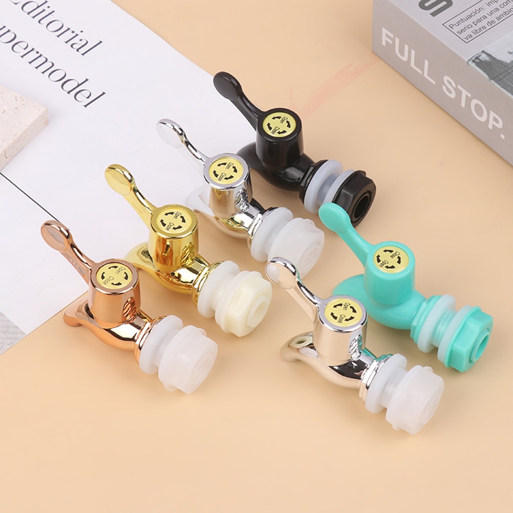 Leak-Proof Food Grade Water Faucet Valve - Reusable, Easy Install for Glass Bottles, Jars, and Water Tanks, Size