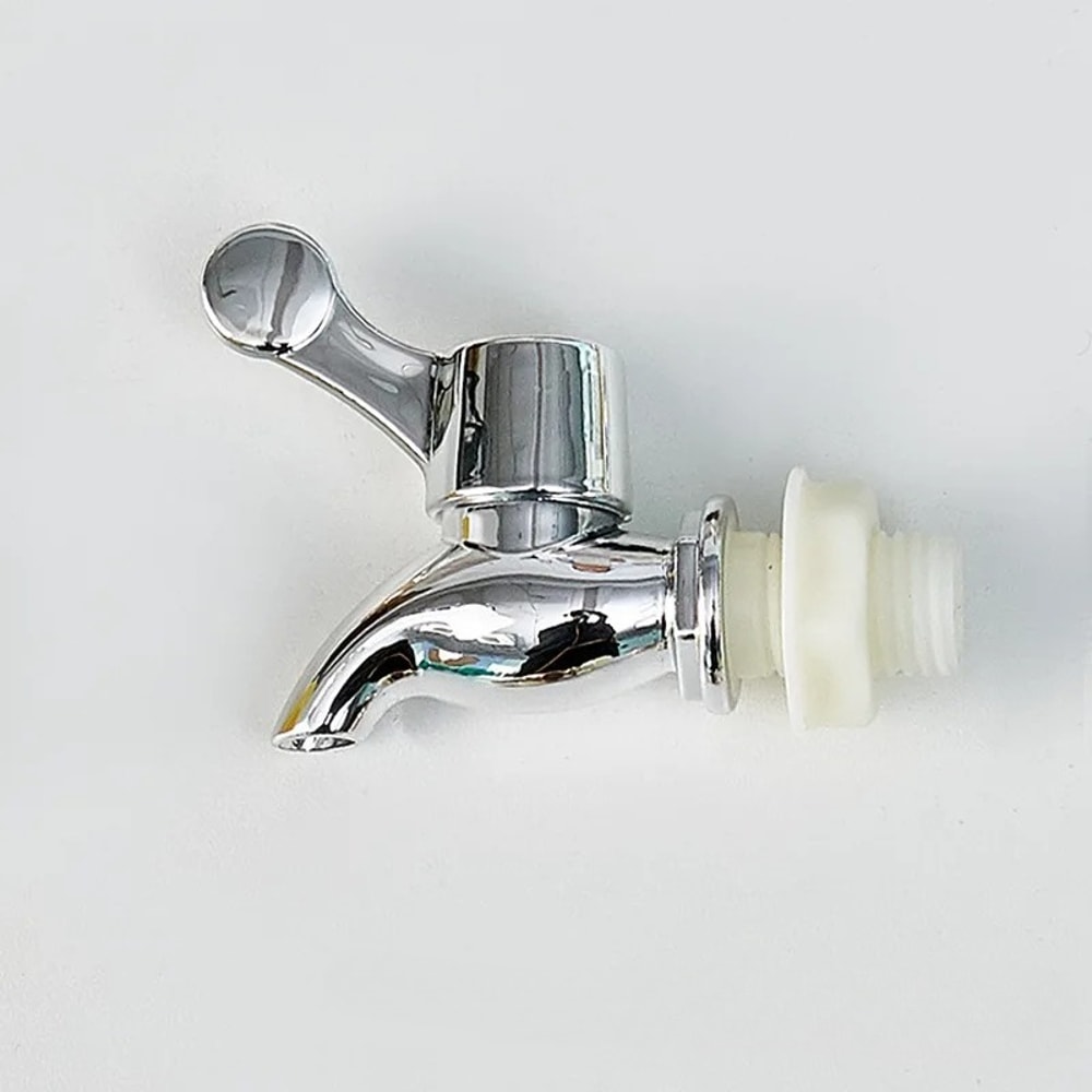 Leak-Proof Food Grade Water Faucet Valve - Reusable, Easy Install for Glass Bottles, Jars, and Water Tanks, Size