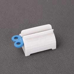 multifunctional toothpaste tube & lotion squeezer – clip-on bathroom squeezing tool for facial cleanser, lotion