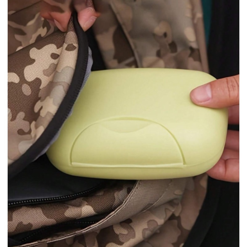 Portable Waterproof Soap Box For Travel Outdoor Bathroom Use Large Sealed Soap Case 1