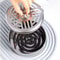 Fireproof Mosquito Coil Box with Round Lid, Serrated Outdoor Coil Holder, Iron Aromatherapy Tray for Summer Nights